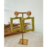 グリーン | アセチレクタングルピアス emouv ピアス | BUYSENSE