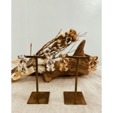 2連ライラックフラワーピアス emouv ピアス | BUYSENSE | 詳細画像1 