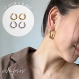 シンプルフープピアス emouv by | BUYSENSE | 詳細画像1 