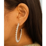 シルバー | デザインサークルピアス emouv ピアス | BUYSENSE