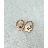 ゴールド | シンプルフラワーピアス emouv ピアス | BUYSENSE