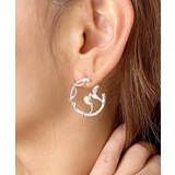 シルバー | サークルバードピアス emouv ピアス | BUYSENSE