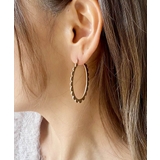 ゴールド | マットフープピアス emouv ピアス | BUYSENSE