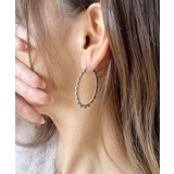 シルバー | マットフープピアス emouv ピアス | BUYSENSE