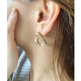 ドロップデザインピアス emouv ピアス ゴールド アクセサリー シンプル | BUYSENSE | 詳細画像1
