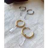 クリスタルフープピアス emouv ピアス | BUYSENSE | 詳細画像4 