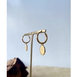 コインデザインピアス emouv ピアス ゴールド アクセサリー シンプル | BUYSENSE | 詳細画像5 