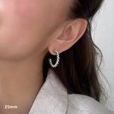 ツイストシンプルフープピアス emouv by | BUYSENSE | 詳細画像3 