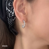 ツイストシンプルフープピアス emouv by | BUYSENSE | 詳細画像5 