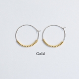 バイカラーボールピアス emouv by | BUYSENSE | 詳細画像2 