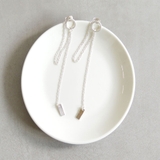 シルバー | リングチェーンピアス emouv by | BUYSENSE