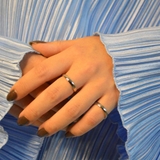 シンプルミッドリング emouv ピアス ゴールド アクセサリー シンプル | BUYSENSE | 詳細画像2