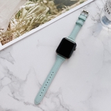 サックス | アップルウォッチバンド 大人女子 Thinレザーバンド | BUYSENSE