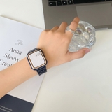 ネイビー | アップルウォッチバンド 可愛い シンプルバンド | BUYSENSE