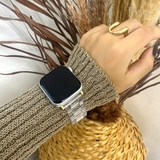 TYPE A | アップルウォッチ クリアゴールドバンド ベルト | BUYSENSE