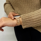 ピンクゴールド | アップルウォッチ シャイニーバンド ベルト | BUYSENSE