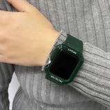 グリーン | アップルウォッチ バンパーバンド ベルト | BUYSENSE
