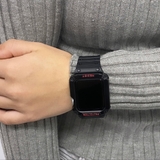 ブラック | アップルウォッチ バンパーバンド ベルト | BUYSENSE