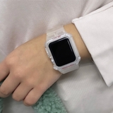 クリア | アップルウォッチ バンパーバンド ベルト | BUYSENSE