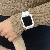 ホワイト | アップルウォッチ バンパーバンド ベルト | BUYSENSE