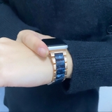 ピンクゴールド TYPE B | アップルウォッチ マーブルストーンバンド ベルト | BUYSENSE