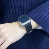 シルバー | アップルウォッチ メタリックフルカバー ケース | BUYSENSE