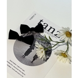 クラシックブラックリボンクリップ | by muni:r | 詳細画像1 