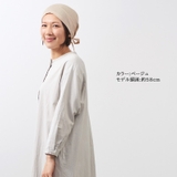 日本製 CHARM 高島ちぢみ | ゆるい帽子CasualBoxレディース | 詳細画像10
