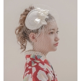 上品レディーの気品トーク帽 髪飾り ミニハット | Catherine Cottage | 詳細画像22