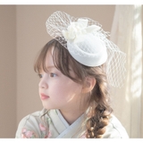 上品レディーの気品トーク帽 髪飾り ミニハット | Catherine Cottage | 詳細画像8