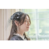 上品レディーの気品トーク帽 髪飾り ミニハット | Catherine Cottage | 詳細画像15