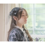 上品レディーの気品トーク帽 髪飾り ミニハット | Catherine Cottage | 詳細画像12