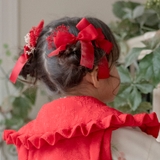 レッド[REDJ] | リボン＆フラワー Uピン ヘアアレンジセット キャサリンコテージ | Catherine Cottage