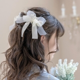 ホワイト[WHTJ] | リボン＆フラワー Uピン ヘアアレンジセット キャサリンコテージ | Catherine Cottage