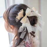 ベージュ[BEGJ] | リボン＆フラワー Uピン ヘアアレンジセット キャサリンコテージ | Catherine Cottage
