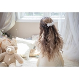 ホワイトローズバレッタ 髪飾り 髪留め ヘアアクセサリー アクセサリー | Catherine Cottage | 詳細画像6 