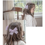 レースリボンヘアクリップ 2個セット アクセサリー ヘアアクセサリー キッズ | Catherine Cottage | 詳細画像13