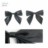 ブラック[BLK] | マットサテンリボンヘアクリップ キャサリンコテージ | Catherine Cottage