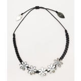 ブラック | 【Maunaloa】ヘイバティアレ ハウチョーカーネックレス | アミナコレクション 