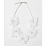 ホワイト | 【Maunaloa】ブロッサムネックレス | アミナコレクション 