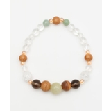 【岩座】屋久杉水晶 ジェイドブレスレット | アミナコレクション | 詳細画像2