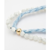 【岩座】本藍紐アンクレット 浅葱 | アミナコレクション  | 詳細画像11 