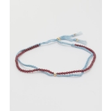 ボルドー | 【岩座】本藍紐アンクレット 浅葱 | アミナコレクション 