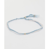 ライトピンク | 【岩座】本藍紐アンクレット 浅葱 | アミナコレクション 