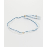 クリア | 【岩座】本藍紐アンクレット 浅葱 | アミナコレクション 