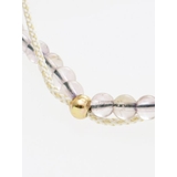 【岩座】【二月如月】産石絹紐ブレスレット | アミナコレクション | 詳細画像1