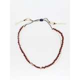 【岩座】【一月 睦月】産石絹紐アンクレット | アミナコレクション  | 詳細画像1 