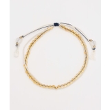 【岩座】【十一月 霜月】産石絹紐アンクレット | アミナコレクション | 詳細画像1