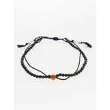 グリーン系その他 | 【岩座】紺紐緑虎目４ｍｍアンクレット | アミナコレクション 