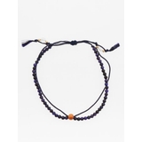 パープル系その他 | 【岩座】紺紐紫虎目４ｍｍアンクレット | アミナコレクション 